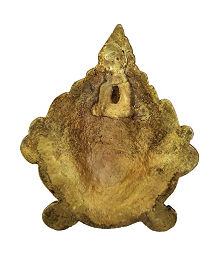 Guru Jee™ Handmade Brass Maa Kali Face Mask Idol Moorti Murti Mata Kali Face Statue For Puja Mandir Temple Home Décor Gifts Showpiece #TOP6