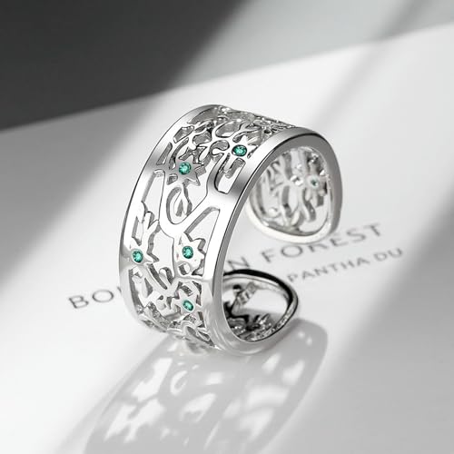 Bague ouverte ajustable en cuivre plaqué or, finis les problèmes de taille - 7