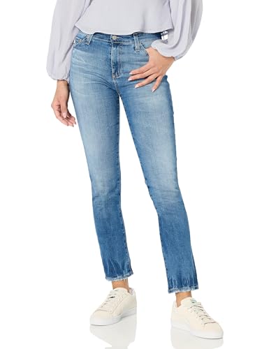 Jean slim straight Mari AG Adriano Goldschmied taille 31, la coupe parfaite pour sublimer les hanches