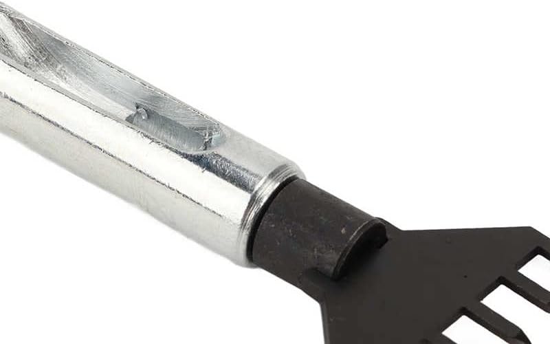 Prong Chisel Kit Accurate Leveling Spacing Carbon Steel Easy Replacement Deep Fluted Chip Evacuation Prong Stitching Chisel for| | -