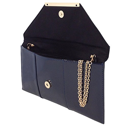 Image of JNB Faux Patent Leather Envelope Candy Clutch