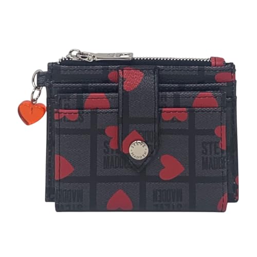 Image of Steve Madden BHayden Wallet (Black /Red Heart, One Size)