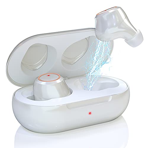 Hearing Aids, AGWILL Digital Hearing Amplifier, Rechargeable Hearing Aids for Hearing Loss, Hearing Aids for Seniors with Noise Cancelling, Hearing Amplifiers 2-Pack with Charging Box (White)