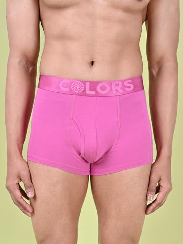 Image of Rupa Colors Pep Collection Trunk for Men, Cotton Blend, Anti Ride-Up, Snug Fit, Pack of 1