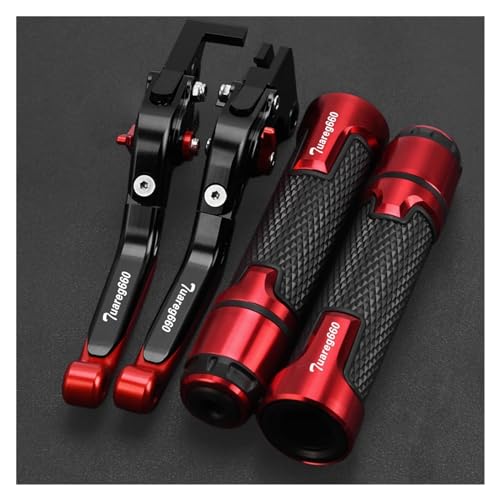 Leviers d'embrayage de frein de moto anti-fatigue pour Aprilia Touareg 660 poignées incluses