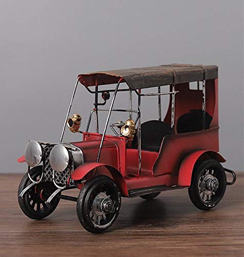 Ansimple ブリキ風 クラシックカー ミニチュア アンティーク レトロ 飾り ディスプレイ 置物 インテリア 雑貨