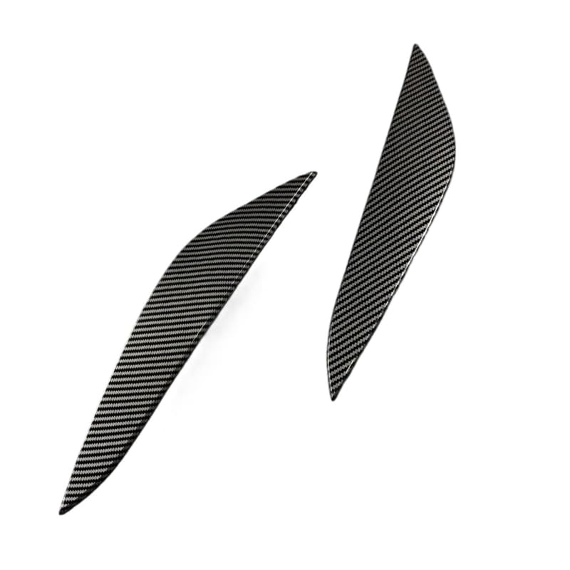 Cache-Sourcils de phares Tesla Model 3 en Fibre de Carbone B Finition Luxe
