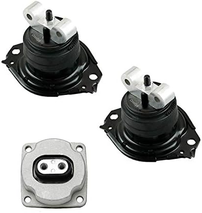 K2543 Engine Motor & Transmission Mount Set 3pc Compatible with Fits 2011-2017 Chrysler 300 3.6L 5.7L/Fits 2011-2017 Dodge Challenger/Charger 3.6L 5.7L | A5522 A5522 A5388