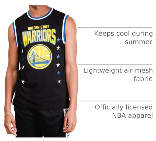 Image of Ultra Game Men's NBA Official Super Soft Sleeveless Tank Top Muscle T-Shirt