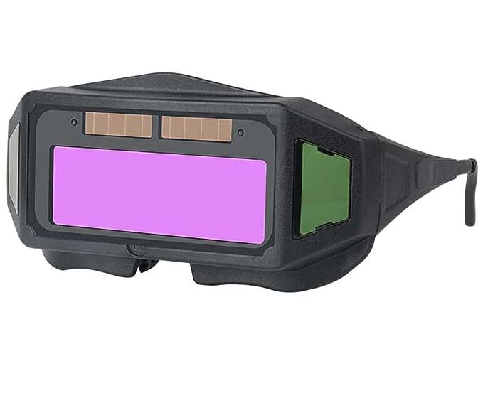 Panoramic View Welding Protection Glasses True Color Auto Darkening Welding Goggles Welder Safety Eye Protection Mask Helmet Accessories