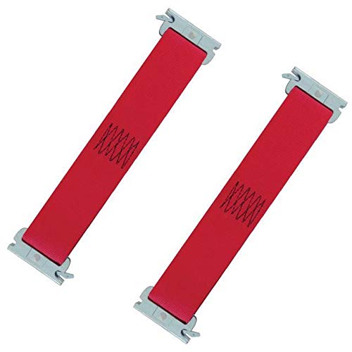 SNAP-LOC 2 x 12 Inch E-Track Tie-Down Strap Multi-Purpose 4,400 lb 2-Pack for Pickups, Trucks, Trailers, Logistics