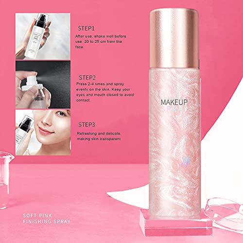 Makeup Spray,Makeup Setting Spray, Makeup Finishing Spray,Lasting Moisturizing, Waterproof, Oil-control and Hydrating spray,Hold the Look of Make-up All-day - Thumbnail 6