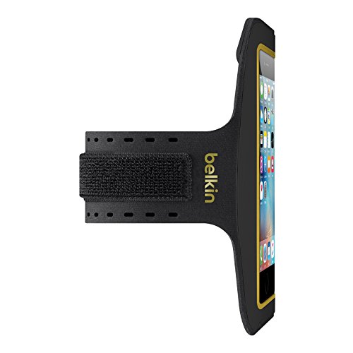 Belkin Slim-Fit Plus Armband For Iphone 6 / 6S, Fitbit Alta, Fitbit Blaze And Fitbit Charge Hr (Black/Gold) #TOP3