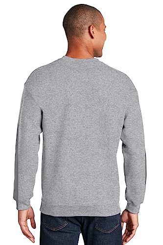 Image of Gildan Men's Cotton Spandex Polyester Blend Crew Neck Sweatshirt