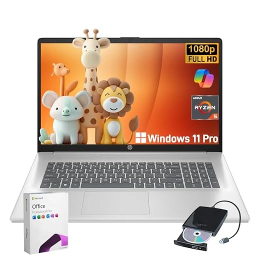 HP 17.3-inch Business Laptop with Ryzen 5