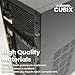 Zalman CUBIX Compact Mini Tower mATX PC Case, Heavy-Duty 0.8T Steel Chassis, Micro-ATX DTX ITX SFF SFX HTPC Small Form Factor Chassis with USB 3.0, 80mm Preinstalled Fan, Fits ATX PSU, Black
