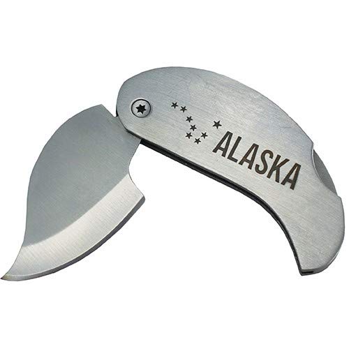 Alaska Dipper Folding Travel Pocket Ulu Knife