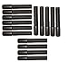 15 Pcs E.Z. Glueless Grip & Winding for Violin/Viola Bow [15PCS]