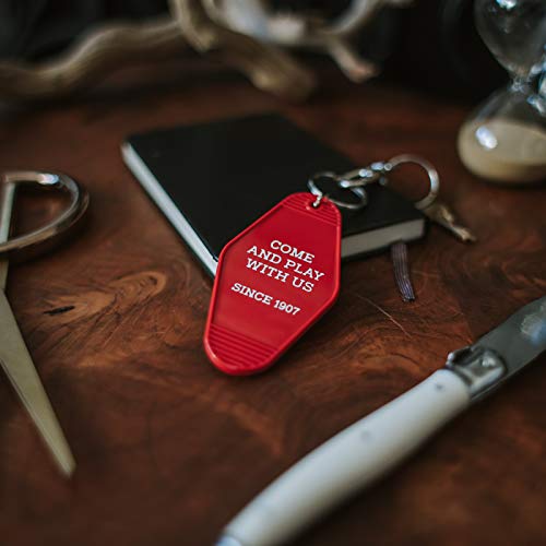 Image of Chillkat Vintage Hotel Motel Keychain