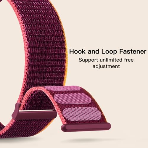 Yoohoo Nylon Straps Compatible with Apple Watch Straps 38mm 40mm 41mm 42mm(Series 10 11) Women Men,Upgraded Soft Nylon Strap Replacement Watch Bands for iWatch Series 11 10 9 8 7 6 5 4 3 2 1 SE - Image 3