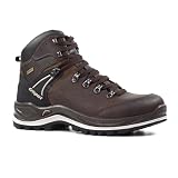 Grisport Snowdon - Scarponcini da passeggio da uomo, impermeabili, vestibilità larga, Marrone, 40 EU