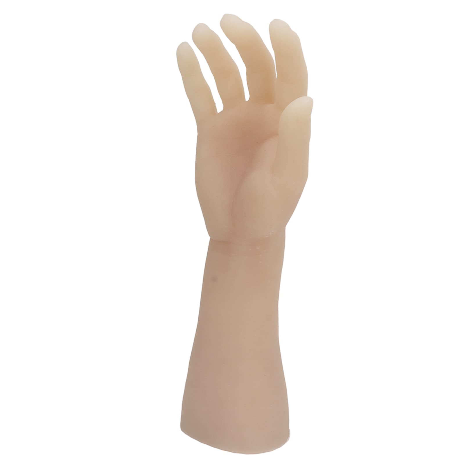Real Proportion Silicone Practice Arm for Displaying & Improving withSkin Color, Multi Application Scenes for Shop, Soft & Easy to Operate (Right Hand