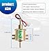 Jewkot 1 PC Automotive Fuel Pump, 12V Low Pressure Transfer Pump, Plunger Type Oil Pump, Electric Fuel Pump Replacement Parts, Universal for Most Cars, Motorcycles (Gold)
