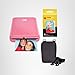 KODAK Step Instant Photo Printer with Bluetooth/NFC, Zink Technology & KODAK App for iOS & Android (Pink) Go Bundle