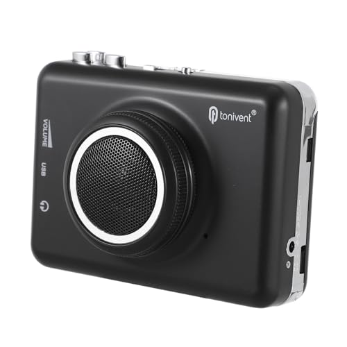 POPETPOP Cassette to Converter Portable Tape Player USB Output Lightweight Design for Music for Reliving Retro Memories Built Speaker