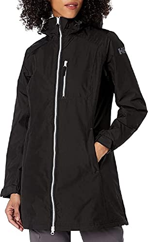 Veste d'hiver longue Helly Hansen manteau imperméable noir taille 5XL femme chaud