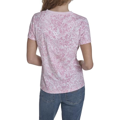 Image of Nautica Women's Solid V-Neck Short Sleeve T-Shirt Shirt