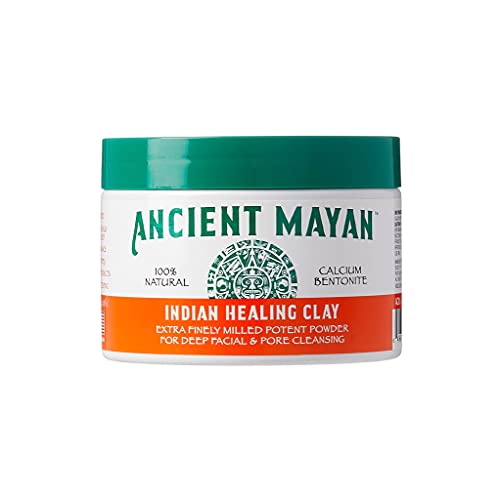 Red by Kiss Ancient Mayan Indian Healing Clay, 100% Natural, for Deep Facial and Pore Cleansing, Deep Hair Conditioning (8 Oz.)