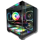 GFX Xclusive Mini Gaming PC Intel i9 13th Gen • High-Performance • 32GB RAM • RTX 3060 12GB • 1TB SSD NVME • Premium Glass Case • | Windows 11 | WiFi | Fast & Smooth Gameplay (RTX 3060, i9 13th Gen)