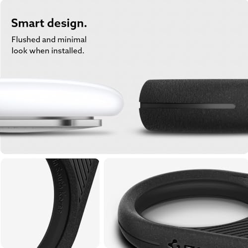 Spigen Caseology Vault Airtag Case - Matte Black - Image 3