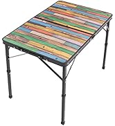 ロゴス(LOGOS) Old Wooden 丸洗いダイニングテーブル