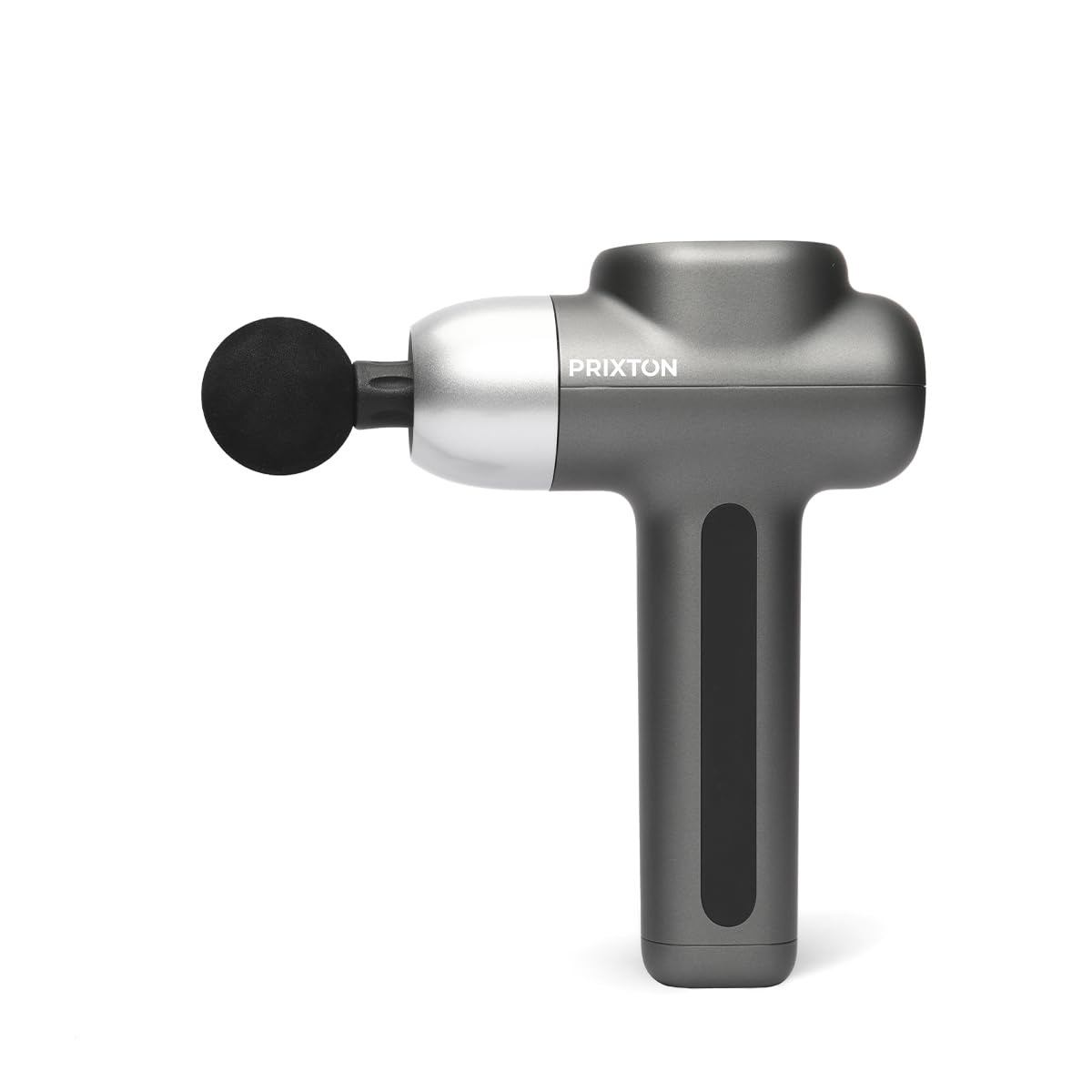 PRIXTON Pistola Masajeadora Titan MGF300 para Masaje Muscular Fitness y Terapia Física, 5 Velocidades, 4 Cabezales, 2600 rpm, Potencia 75W, Diseño Inalámbrico y Ligero, Maletín incluido