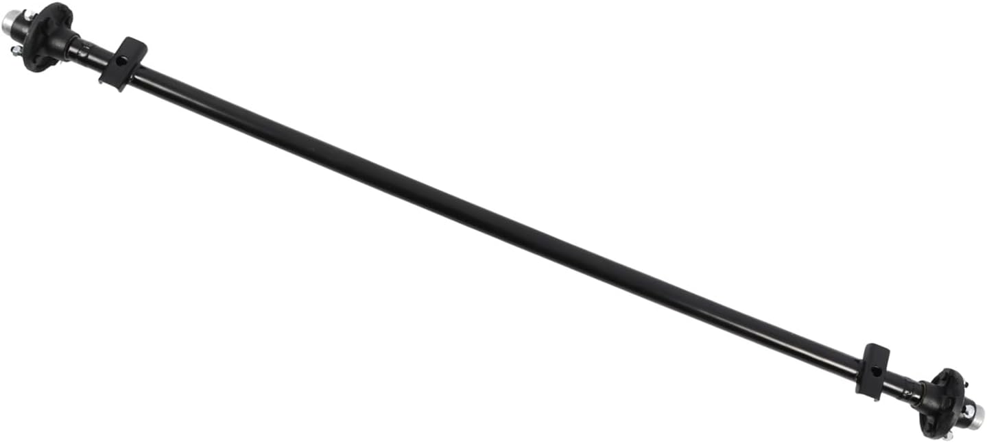 Nakkaa 2000 lb Duty Trailer Axle Kit 71" Hubface 58" Spring Center 4 x 4 Bolt Pattern