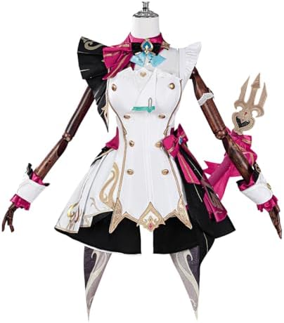 原神　エスコフィエ　コスプレ　衣装　ウィッグ　キャラクター　セット Amazon.co.jp: [PPluna] 原神 エスコフィエ コスプレ衣装 フル