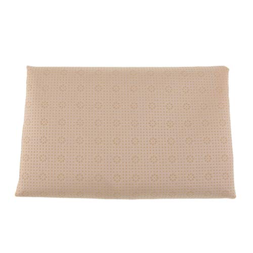P Prettyia Gumminoppenstoff Rutschfester Stoff, 1x1,5m Anti-Rutsch Gewebe Anti-Slip Rutschfester Stoffe - Beige