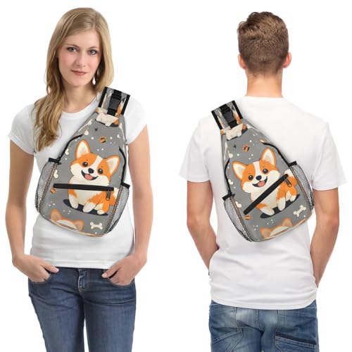 Bolso tipo sling unisex para senderismo y viajes miniatura 7
