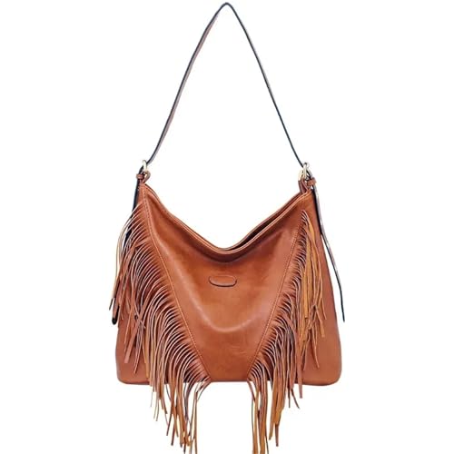 Sac à main pompon long femme : sac bandoulière cabas multipoche