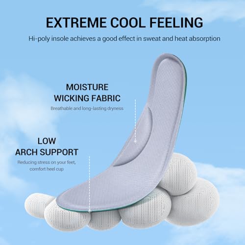 Image of HONHOLD Women's Knit Slip On Walking Shoes - Comfort Ballet Flats with Rubber Sole & Arch Support