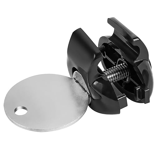 Vorhängeschloss für Waffen, Gewehr Vorhängeschlösser, für Gewehr Pistolen Schusswaffen, die Zubehör jagen und schießen 3pcs - schwarz