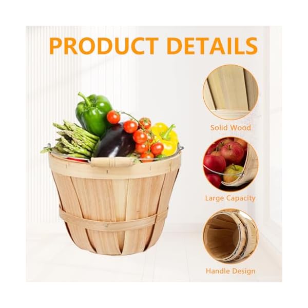  10-Pack-79-x-59-Inch-Round-Wooden-Baskets-Empty-Fall-Harvest-Basket-Wood-Fruit-Bucket-with-Handle-Fruits-Vegetables-Storage-Container-for-Farmer-Fruits-Vegetables-Garden-Party-Supplies