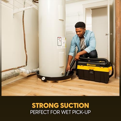 Image of Vacmaster Professional 4-Gallon 24V MAX Cordless Wet /Dry Shop Vacuum with 4.0Ah Battery - DVTB244 0201