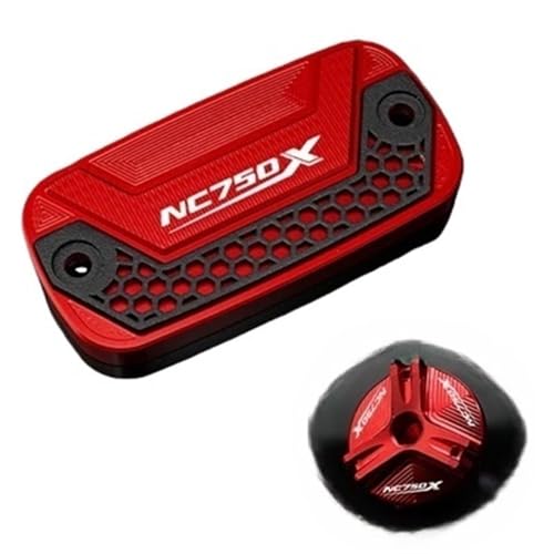 Frein réservoir couvercle étanche en aluminium anodisé pour trail NC 750X