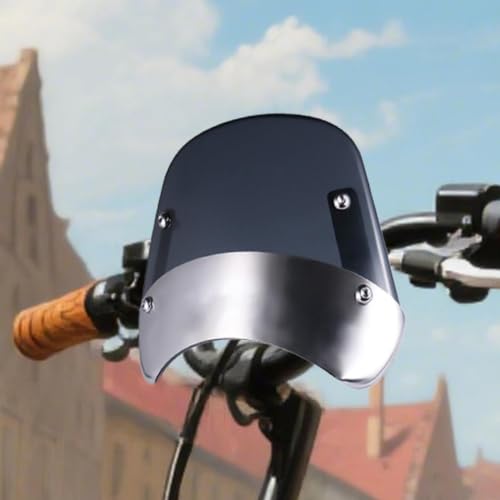 Pare-brise scooter contre le vent et protection de phare