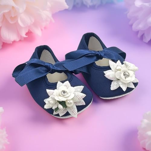 Image of Rsmart, Baby Boys & Girls Floral Design Shoes with Soft Sole