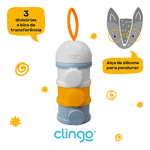 Clingo Dosador De Leite Colors Multicor