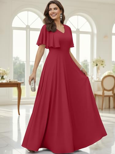 Image of KOH KOH Womens Long Elegant Bridesmaid Evening Cocktail Modest Maxi Dress